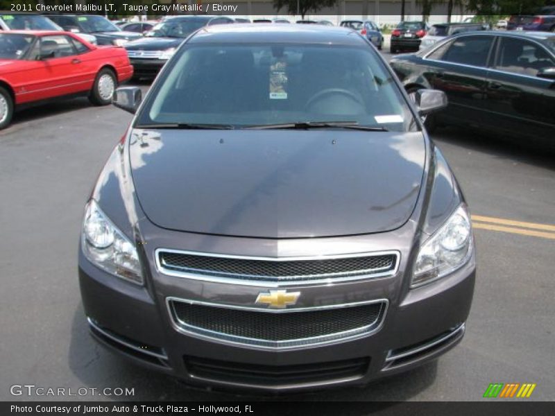 Taupe Gray Metallic / Ebony 2011 Chevrolet Malibu LT