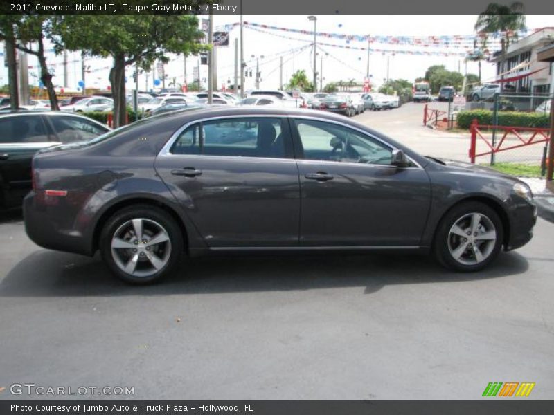 Taupe Gray Metallic / Ebony 2011 Chevrolet Malibu LT