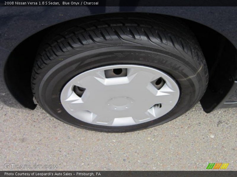 Blue Onyx / Charcoal 2008 Nissan Versa 1.8 S Sedan