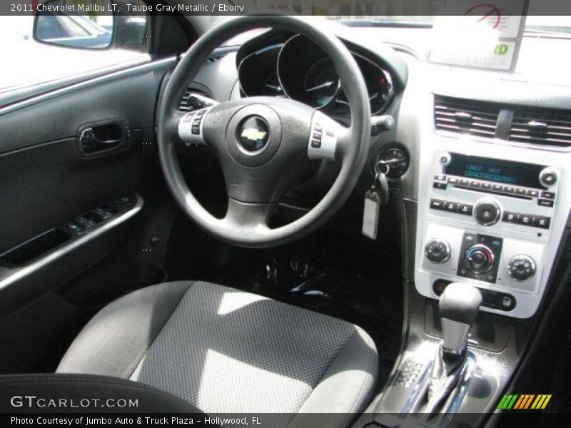 Taupe Gray Metallic / Ebony 2011 Chevrolet Malibu LT