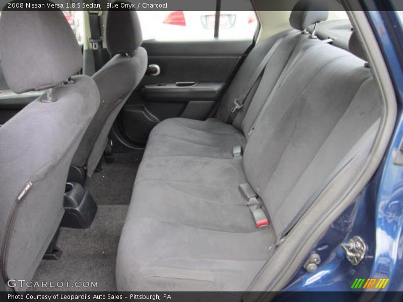 Blue Onyx / Charcoal 2008 Nissan Versa 1.8 S Sedan