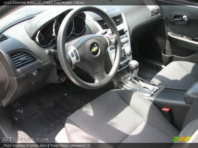Taupe Gray Metallic / Ebony 2011 Chevrolet Malibu LT