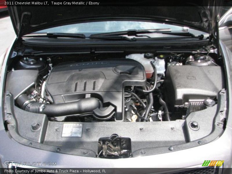Taupe Gray Metallic / Ebony 2011 Chevrolet Malibu LT