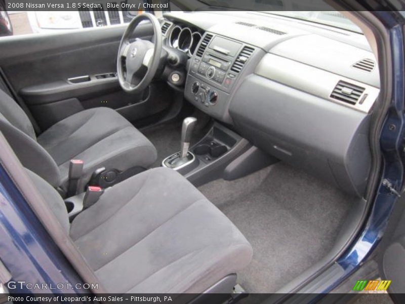 Blue Onyx / Charcoal 2008 Nissan Versa 1.8 S Sedan
