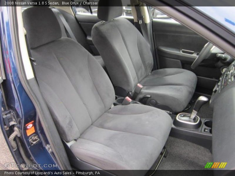 Blue Onyx / Charcoal 2008 Nissan Versa 1.8 S Sedan