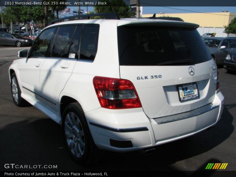 Arctic White / Black 2010 Mercedes-Benz GLK 350 4Matic