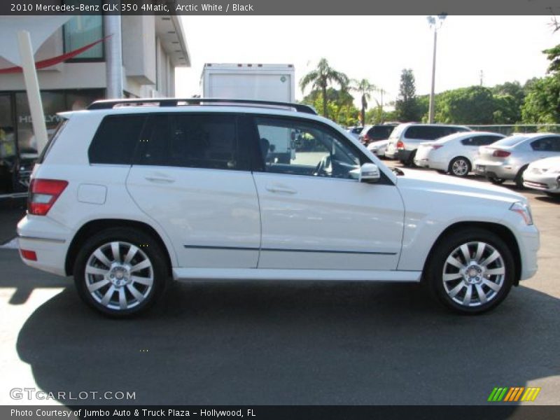 Arctic White / Black 2010 Mercedes-Benz GLK 350 4Matic