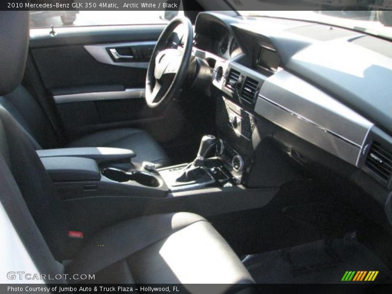 Arctic White / Black 2010 Mercedes-Benz GLK 350 4Matic