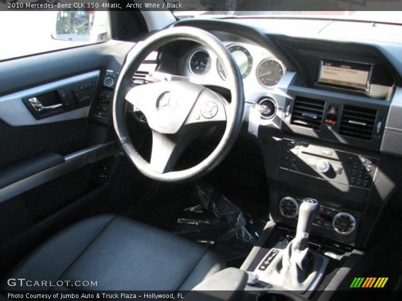Arctic White / Black 2010 Mercedes-Benz GLK 350 4Matic