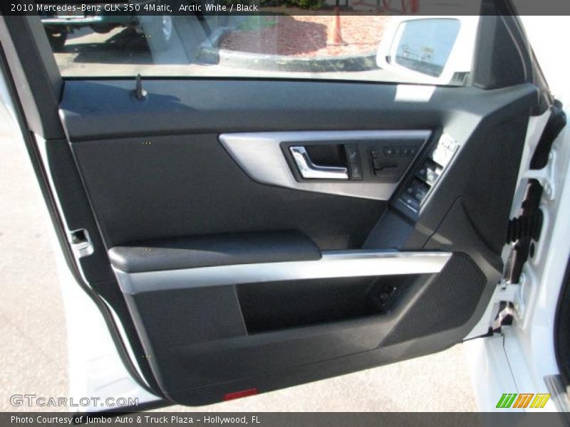 Arctic White / Black 2010 Mercedes-Benz GLK 350 4Matic