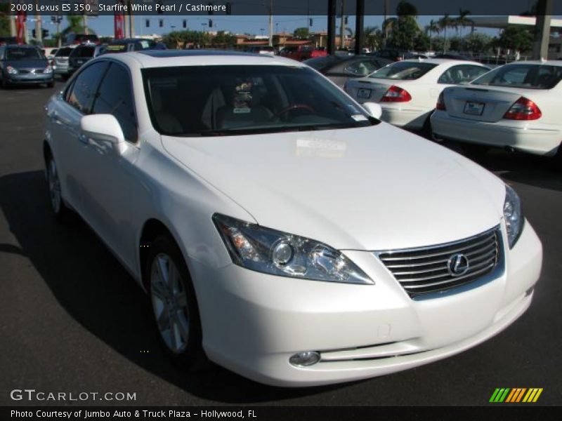 Starfire White Pearl / Cashmere 2008 Lexus ES 350