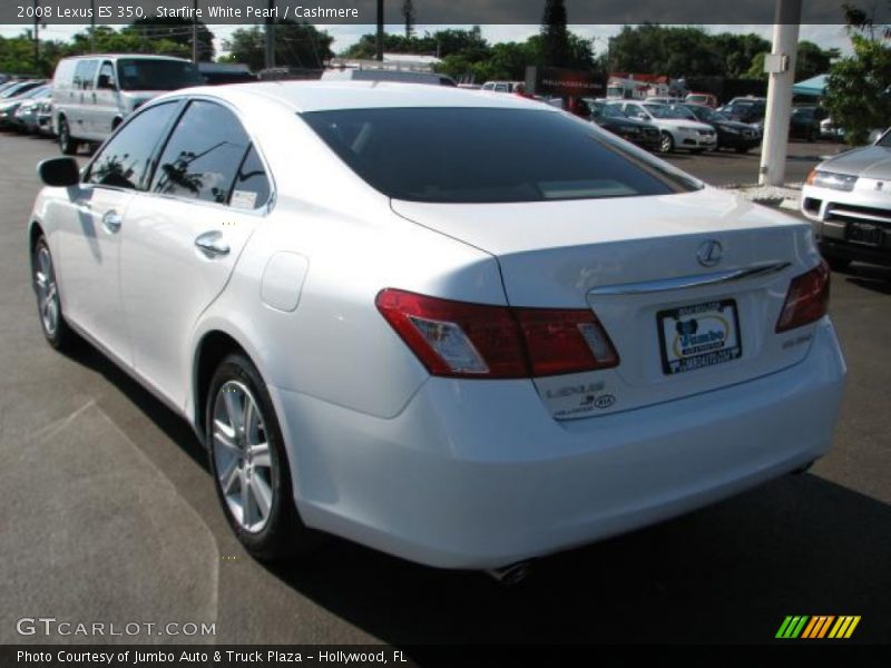 Starfire White Pearl / Cashmere 2008 Lexus ES 350