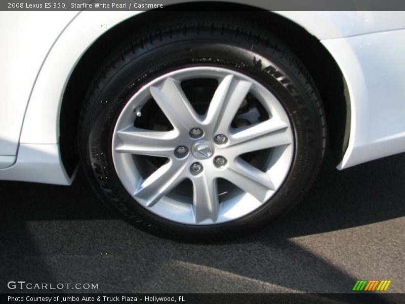 Starfire White Pearl / Cashmere 2008 Lexus ES 350