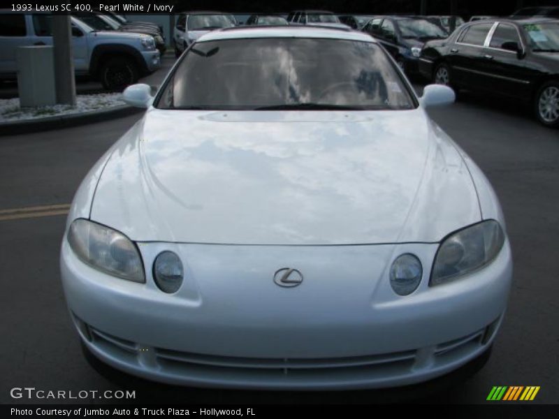 Pearl White / Ivory 1993 Lexus SC 400