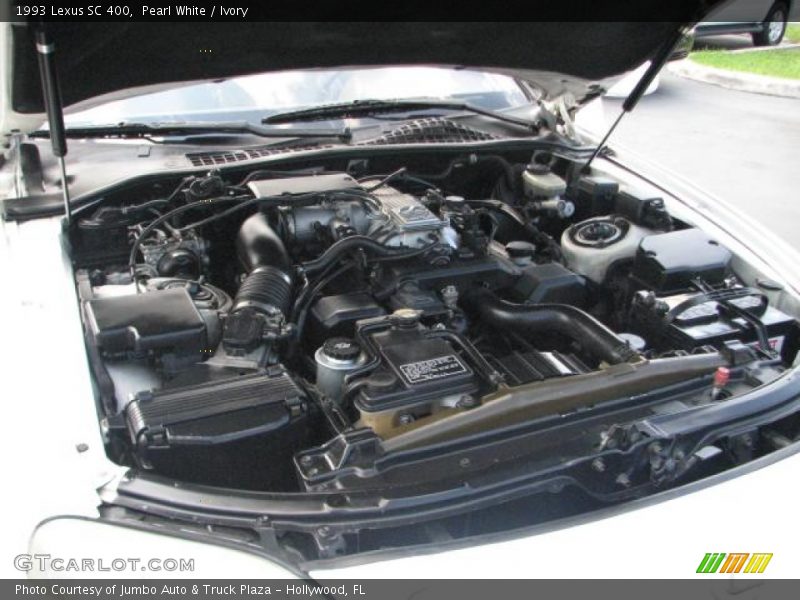 Pearl White / Ivory 1993 Lexus SC 400