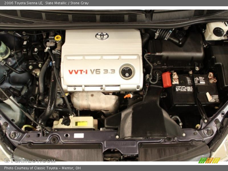 Slate Metallic / Stone Gray 2006 Toyota Sienna LE