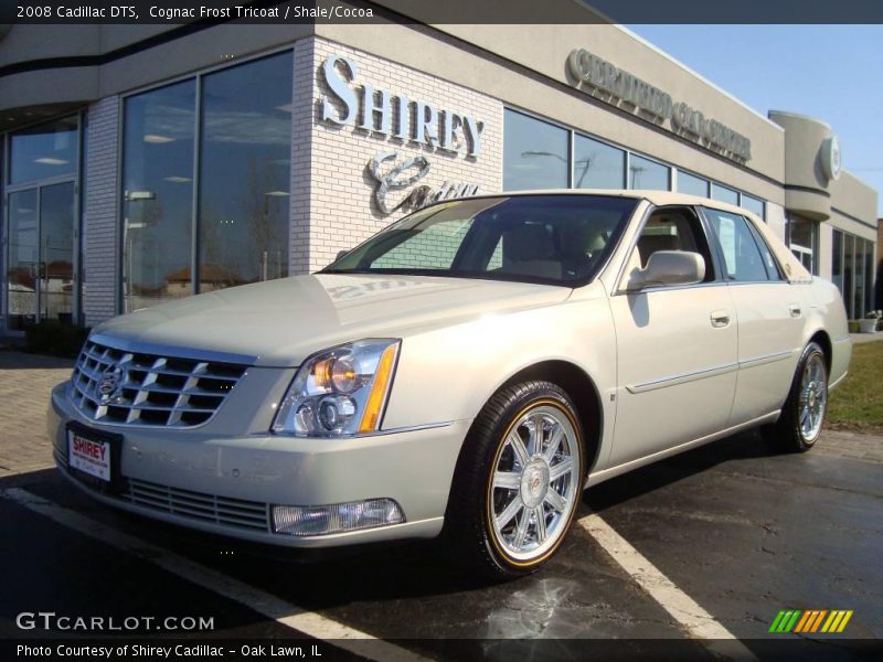 Cognac Frost Tricoat / Shale/Cocoa 2008 Cadillac DTS