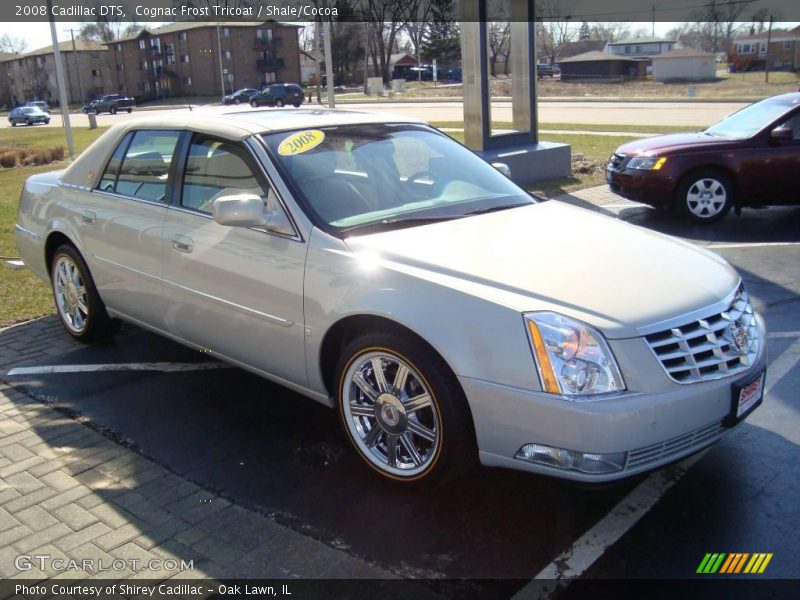 Cognac Frost Tricoat / Shale/Cocoa 2008 Cadillac DTS