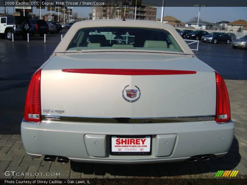 Cognac Frost Tricoat / Shale/Cocoa 2008 Cadillac DTS