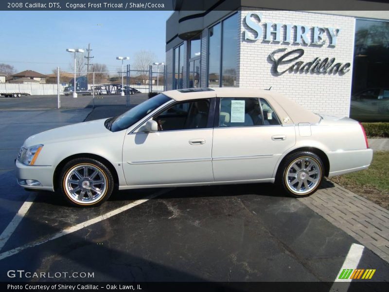 Cognac Frost Tricoat / Shale/Cocoa 2008 Cadillac DTS