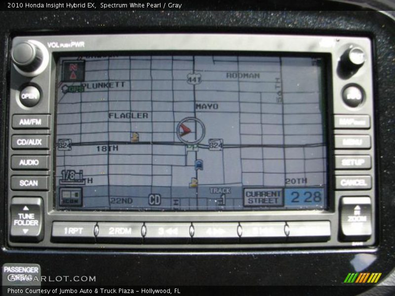 Spectrum White Pearl / Gray 2010 Honda Insight Hybrid EX