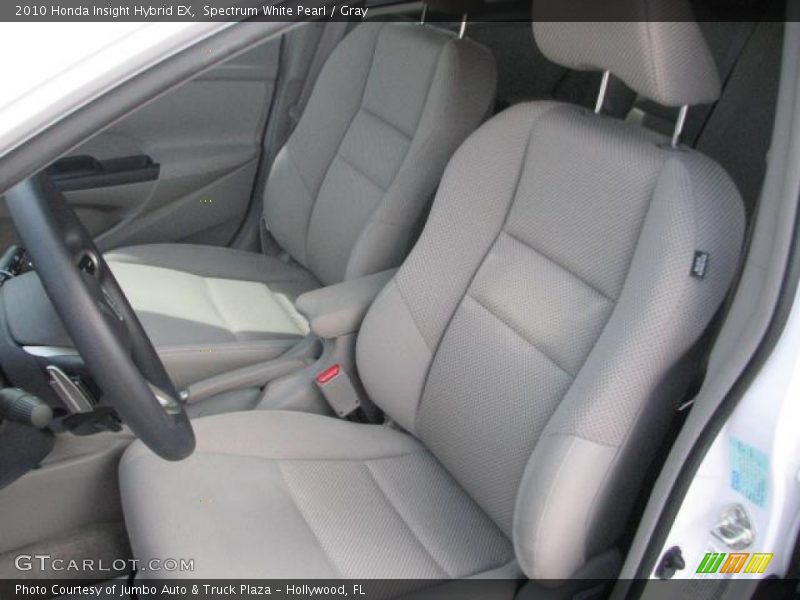 Spectrum White Pearl / Gray 2010 Honda Insight Hybrid EX