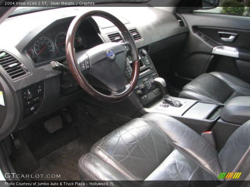  2004 XC90 2.5T Graphite Interior