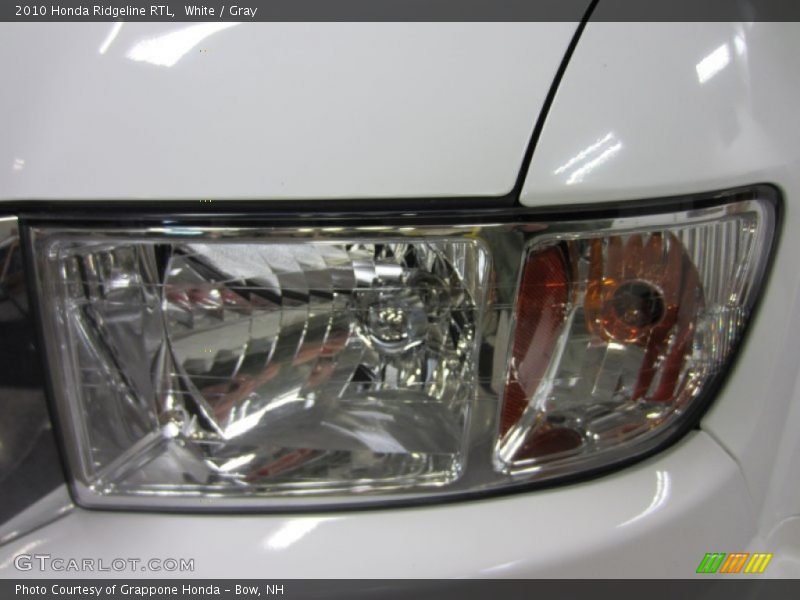 White / Gray 2010 Honda Ridgeline RTL