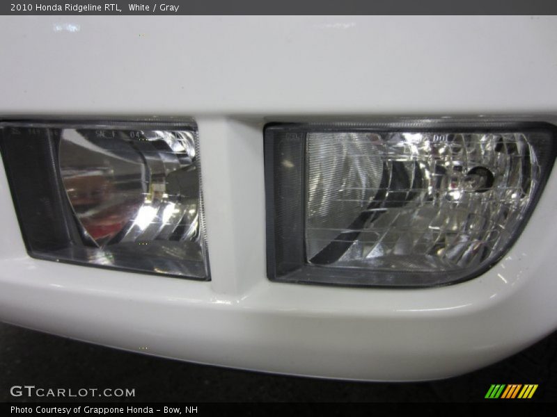 White / Gray 2010 Honda Ridgeline RTL