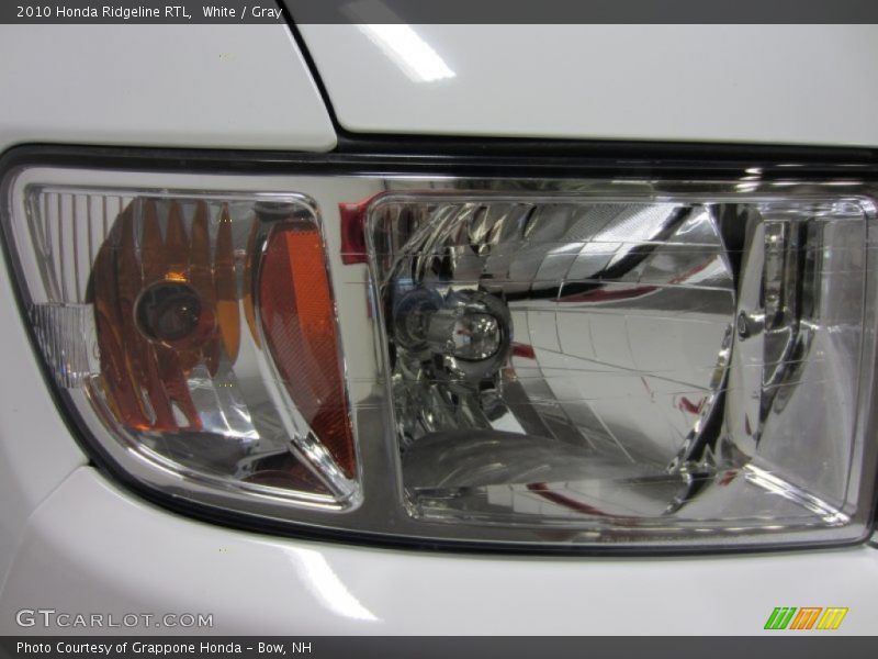 White / Gray 2010 Honda Ridgeline RTL
