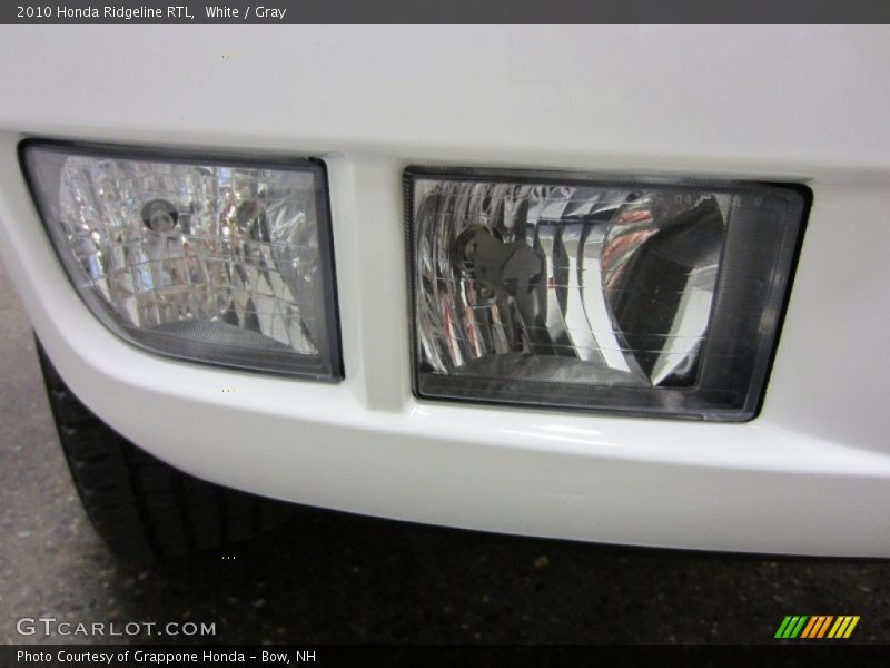 White / Gray 2010 Honda Ridgeline RTL