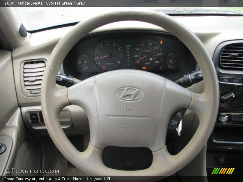 Cypress Green / Gray 2000 Hyundai Sonata