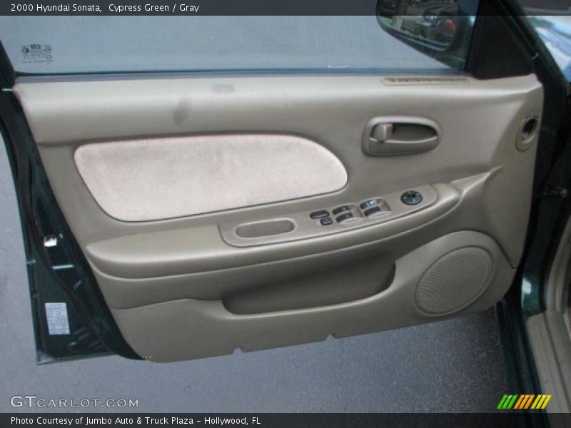 Cypress Green / Gray 2000 Hyundai Sonata