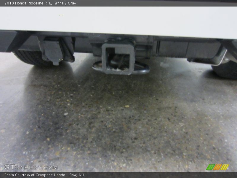 White / Gray 2010 Honda Ridgeline RTL