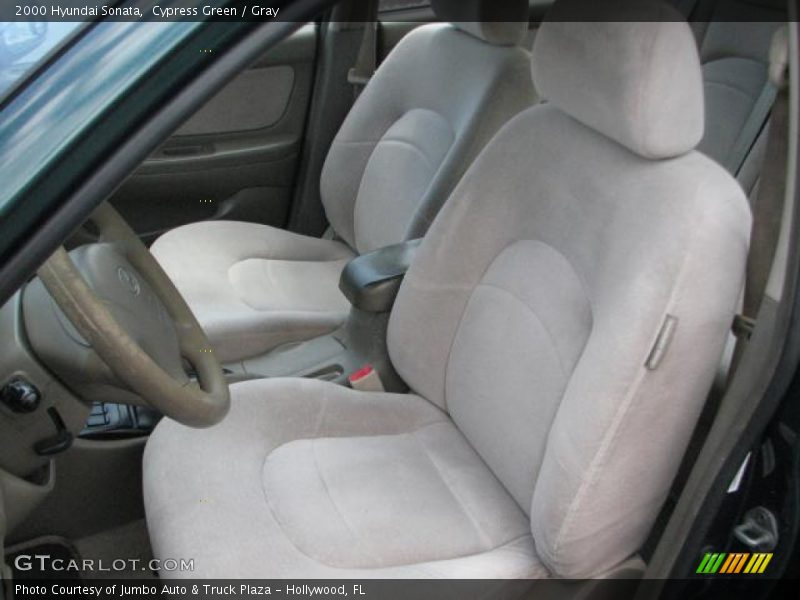 Cypress Green / Gray 2000 Hyundai Sonata