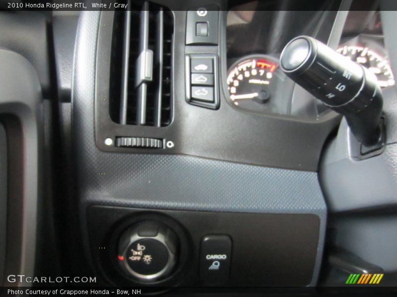 Controls of 2010 Ridgeline RTL