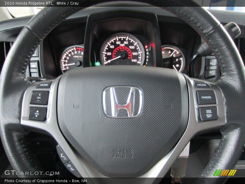  2010 Ridgeline RTL Steering Wheel