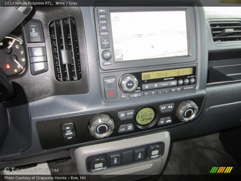 Controls of 2010 Ridgeline RTL