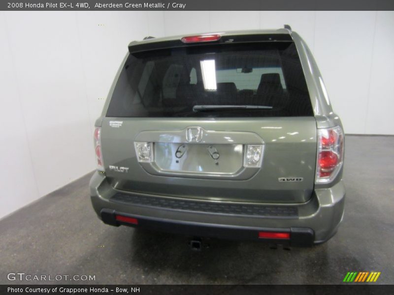 Aberdeen Green Metallic / Gray 2008 Honda Pilot EX-L 4WD