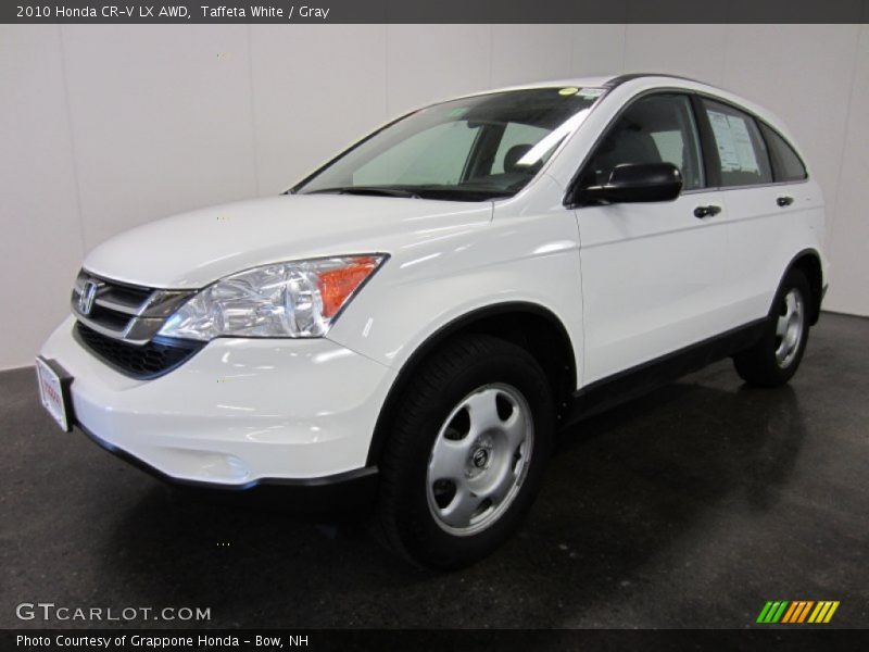 Taffeta White / Gray 2010 Honda CR-V LX AWD