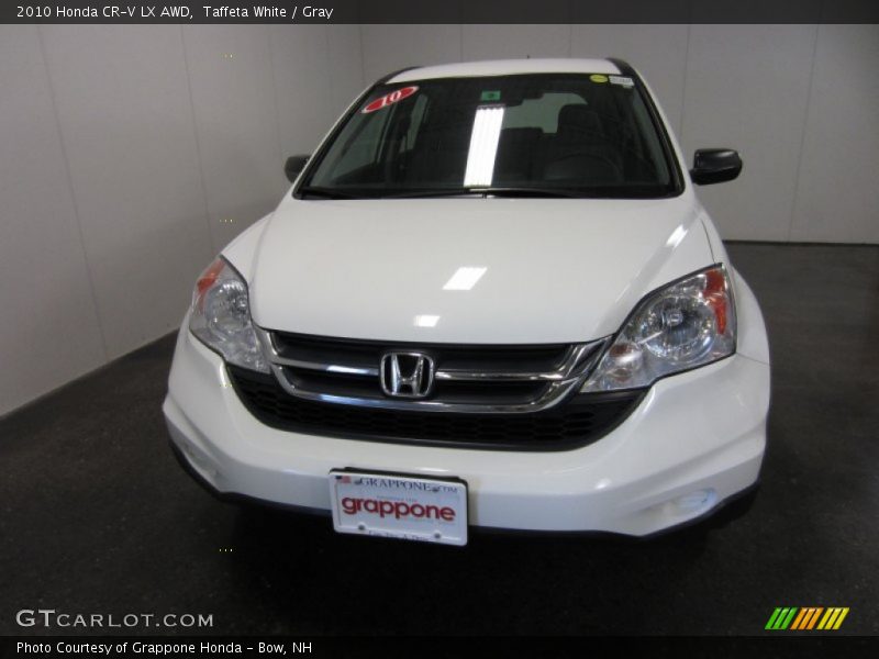 Taffeta White / Gray 2010 Honda CR-V LX AWD