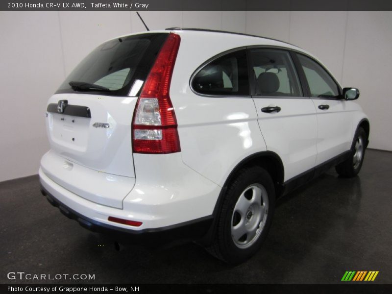 Taffeta White / Gray 2010 Honda CR-V LX AWD