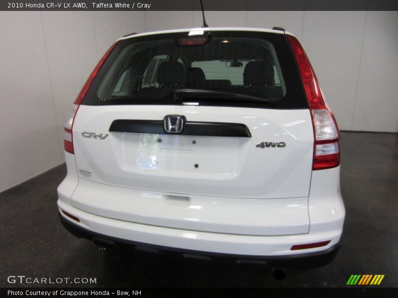 Taffeta White / Gray 2010 Honda CR-V LX AWD