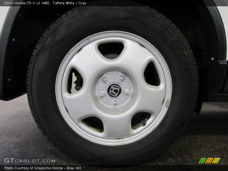 Taffeta White / Gray 2010 Honda CR-V LX AWD
