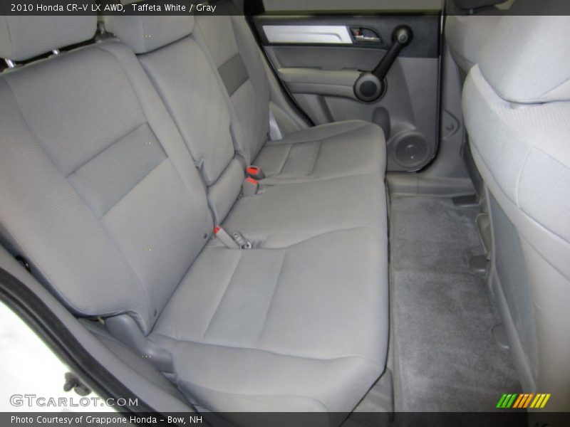 Taffeta White / Gray 2010 Honda CR-V LX AWD