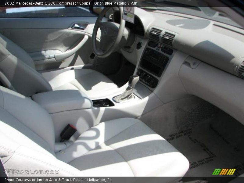  2002 C 230 Kompressor Coupe Ash Interior