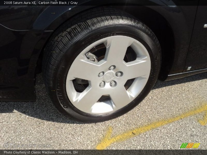 Carbon Flash Black / Gray 2008 Saturn Aura XE