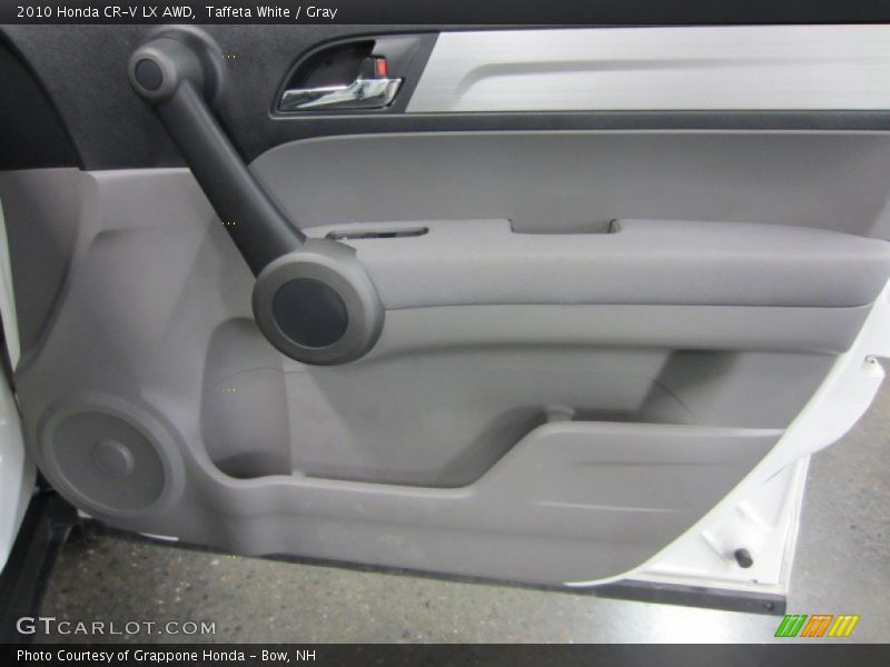 Taffeta White / Gray 2010 Honda CR-V LX AWD