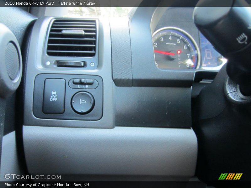 Taffeta White / Gray 2010 Honda CR-V LX AWD