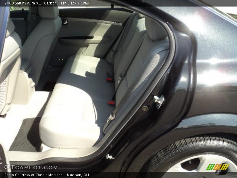 Carbon Flash Black / Gray 2008 Saturn Aura XE